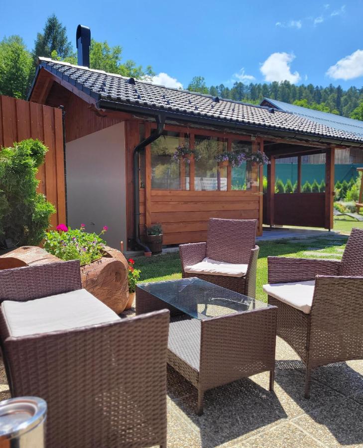 Chata Eva Jezersko Bagian luar foto